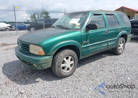1999 Oldsmobile Bravada из США, поврежденный, VIN 1GHDT13W7X2709399